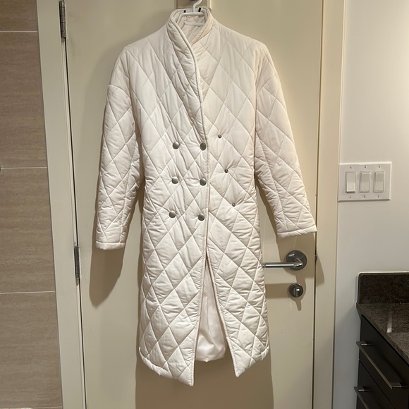 Jackets & Blazers - White quilted jacket